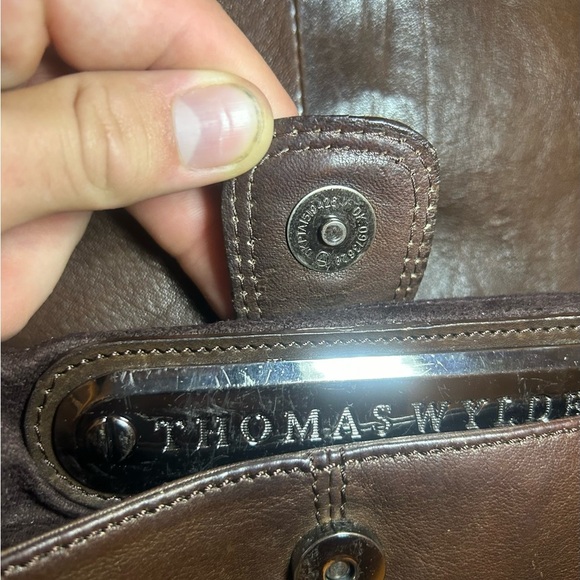 Thomas Wylde braided leather rhinestone skull crossbody bag - Picture 3 of 16